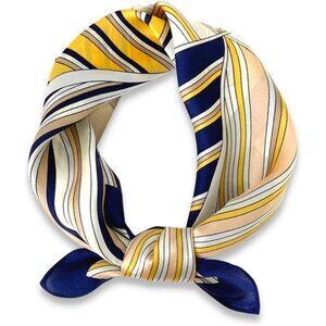 Mulberry Silk 21"x21" Neck Scarf - Small Square Scarf for Women, Gift-Ready